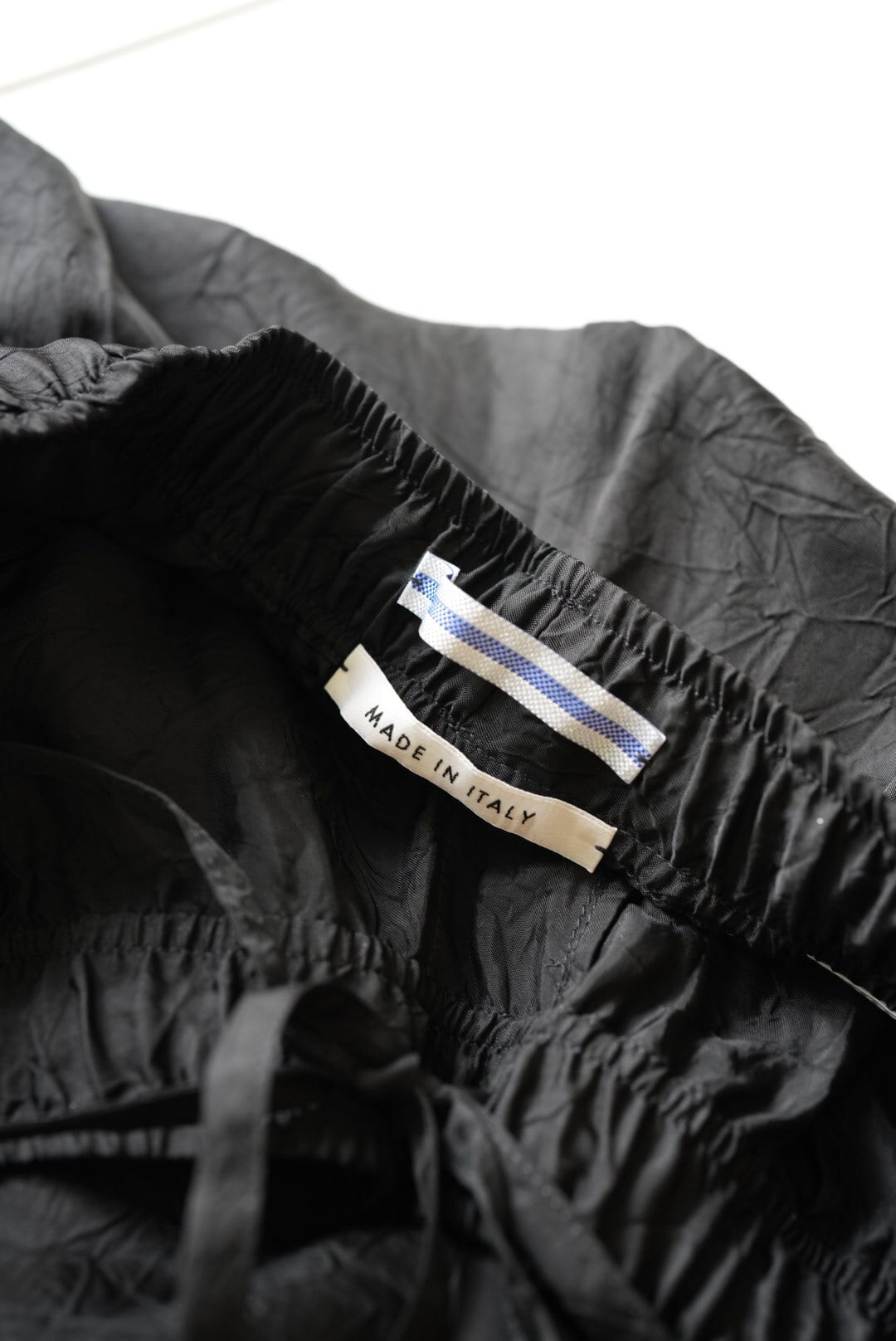 Cristaseya OVERSIZED PYJAMA PANTS BLACK | TOMMY'S KURAMAE