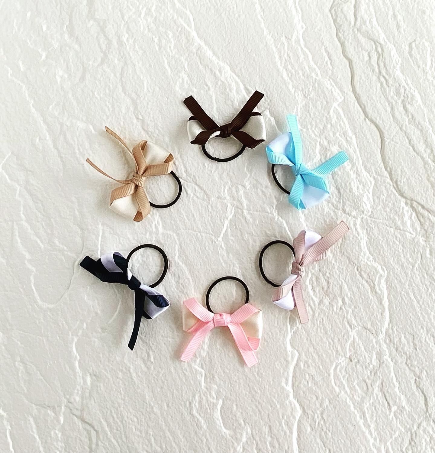 ୨୧キラキラりぼん3色セット୨୧ヘアゴム⑅ベビー&キッズ