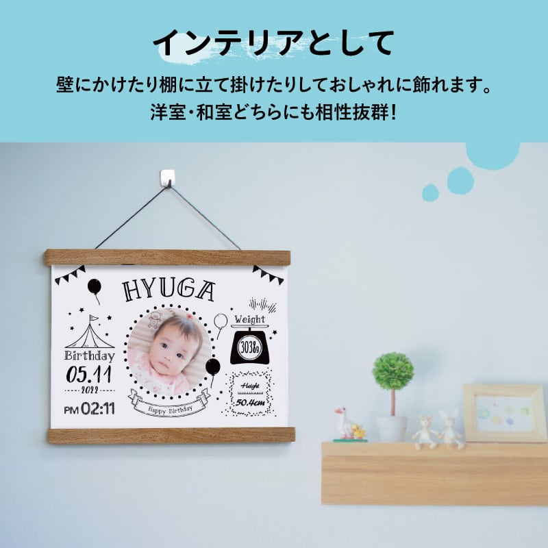 BABYL ポスター3枚セット 選べるデザイン20種類〉ハローエンジェル ベビーアートポスター