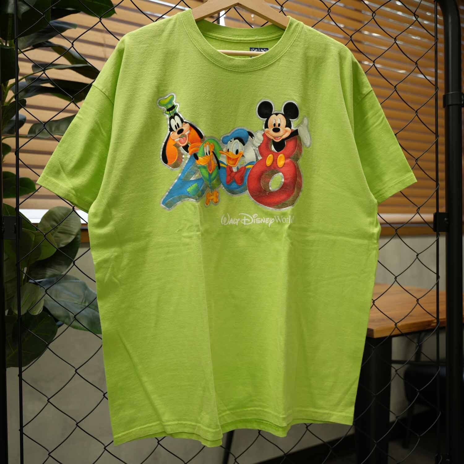 古着 2980円コーナー】00s WALT DISNEY WORLD 2008 ミッキー＆フレンズ