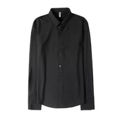 waffle high elastic seamless shirt 00161