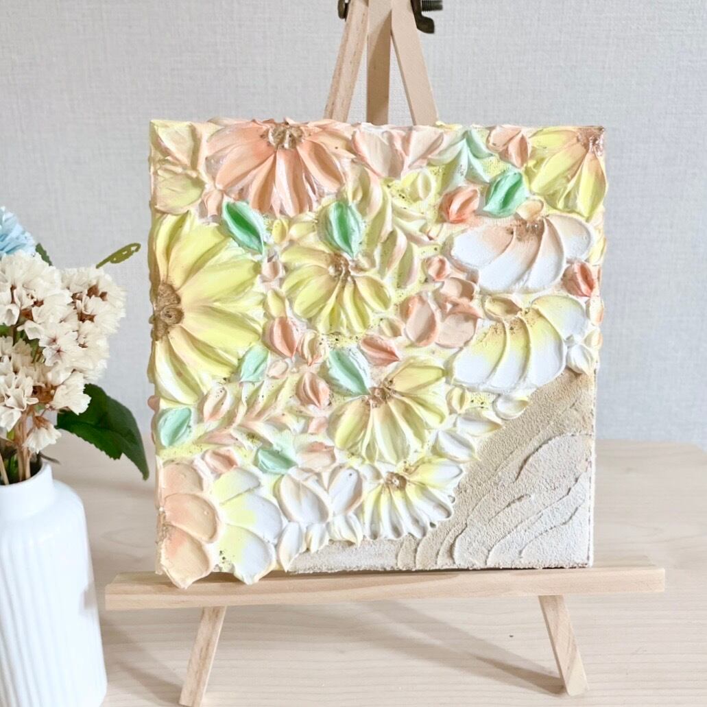 瞳の夕海」35×27㎝ 海のテクスチャーアート 猫好きギフト 引っ越し祝い