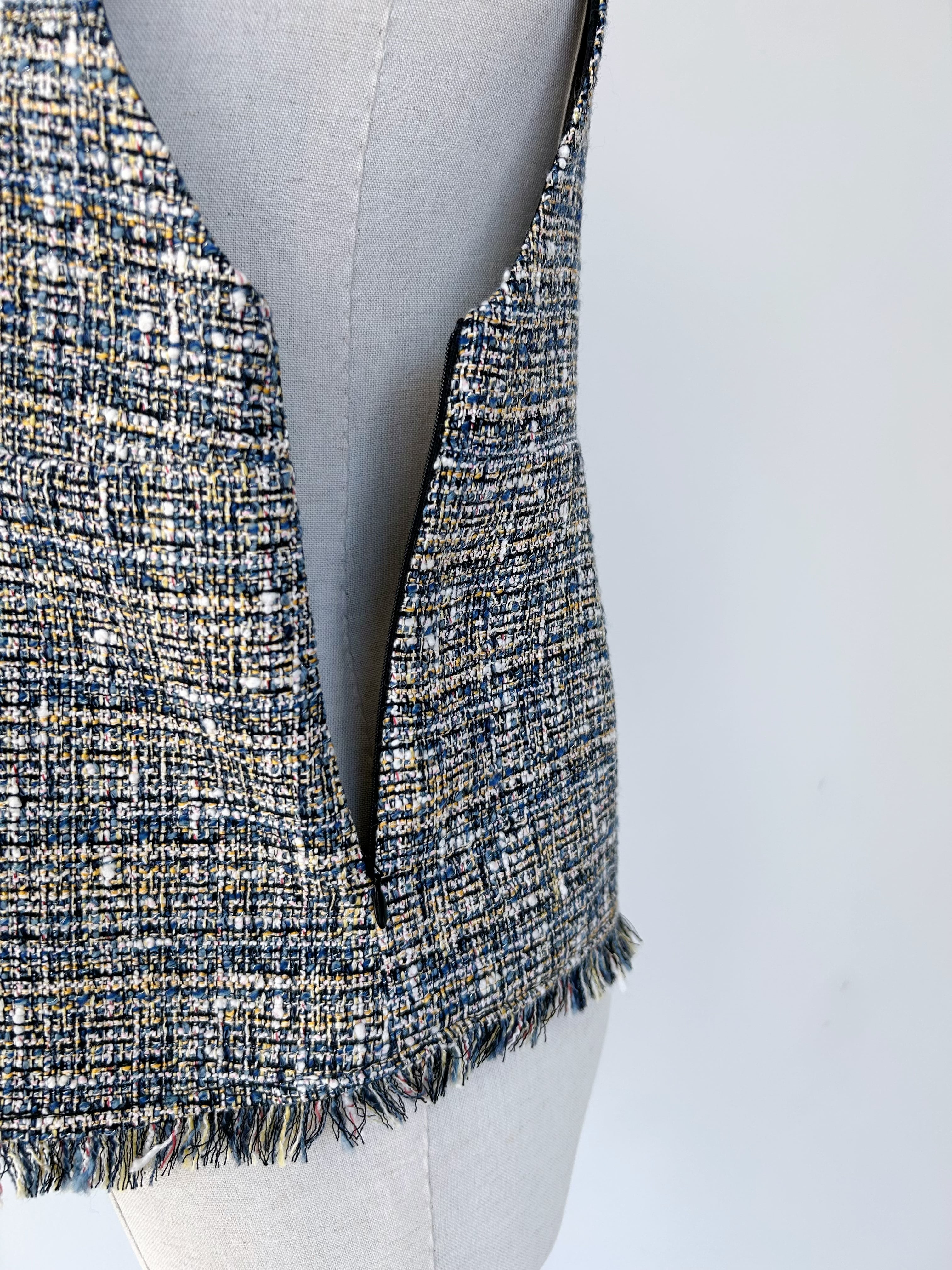 COEL ツイードフロントスリットビスチェ | KOKO