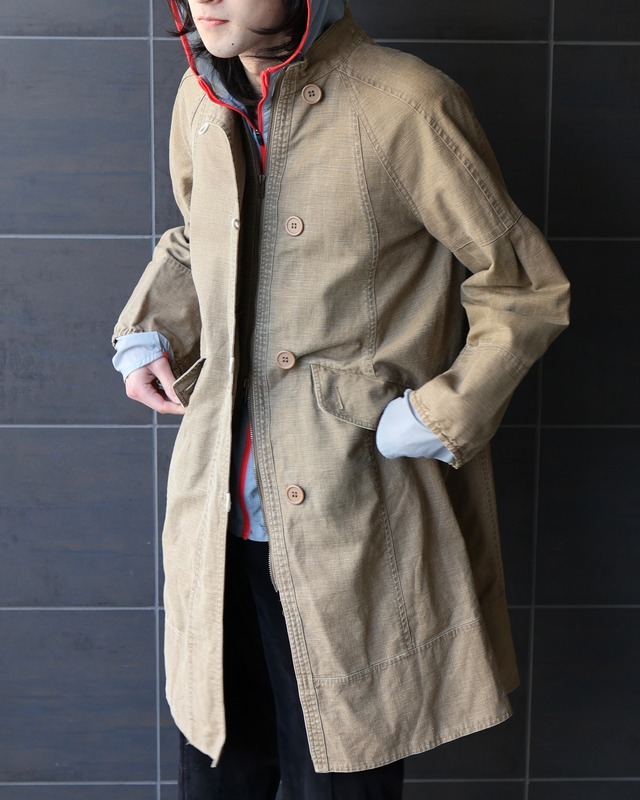 middle length double zip-up blouson