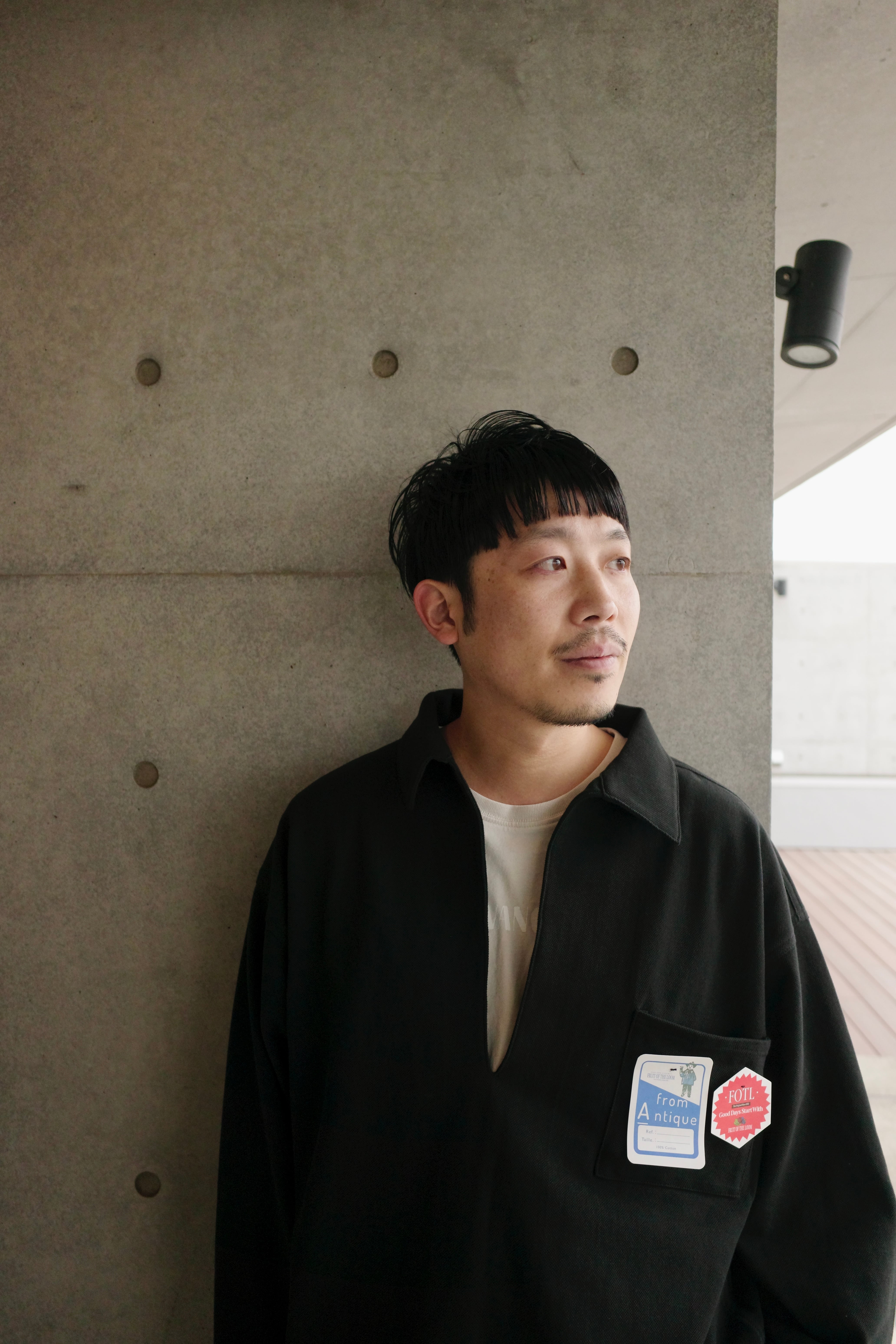 from_Antique × Fruit of the Loom French Fisherman Smock | from_antique