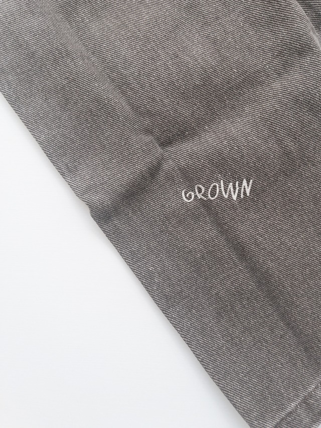 《即納》GROWN/ Fishy Business Denim Jumpsuit - Ash