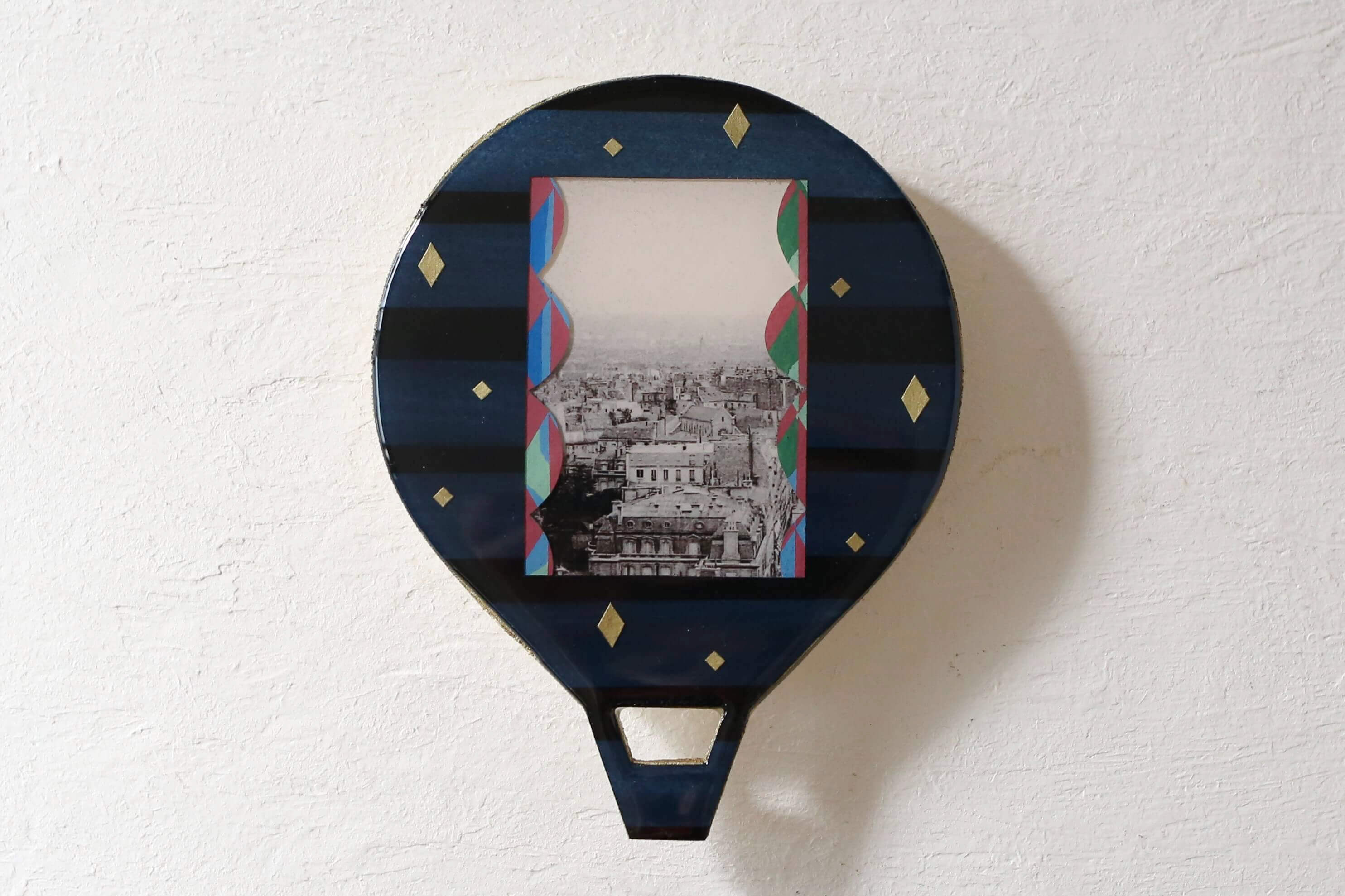 壁掛けオブジェ「ききゅう 016」 M-043