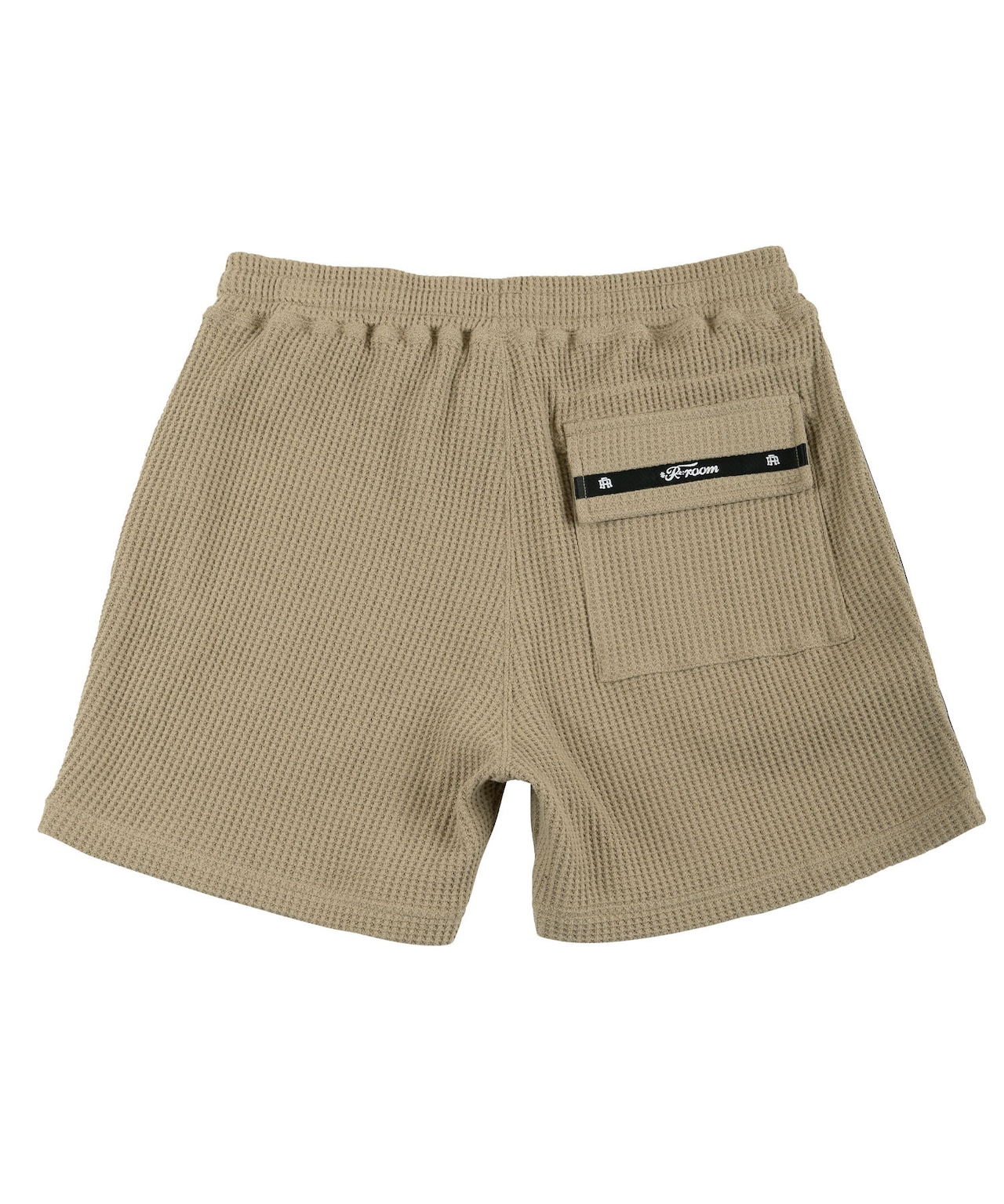 【#Re:room】SIDE LINE TAPE WAFFLE SHORTS［REP220］