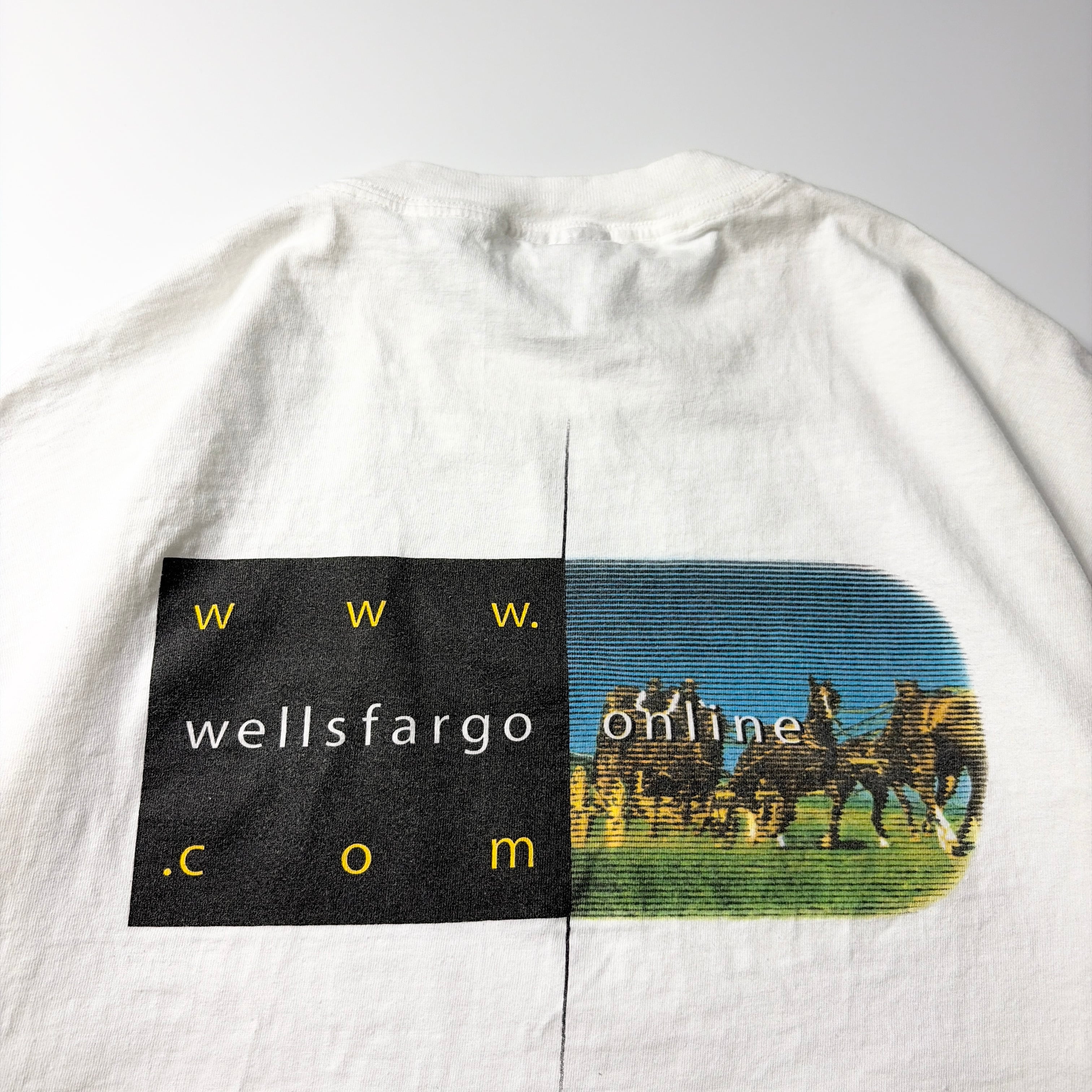 90s Wells Fargo Online Promo Tee