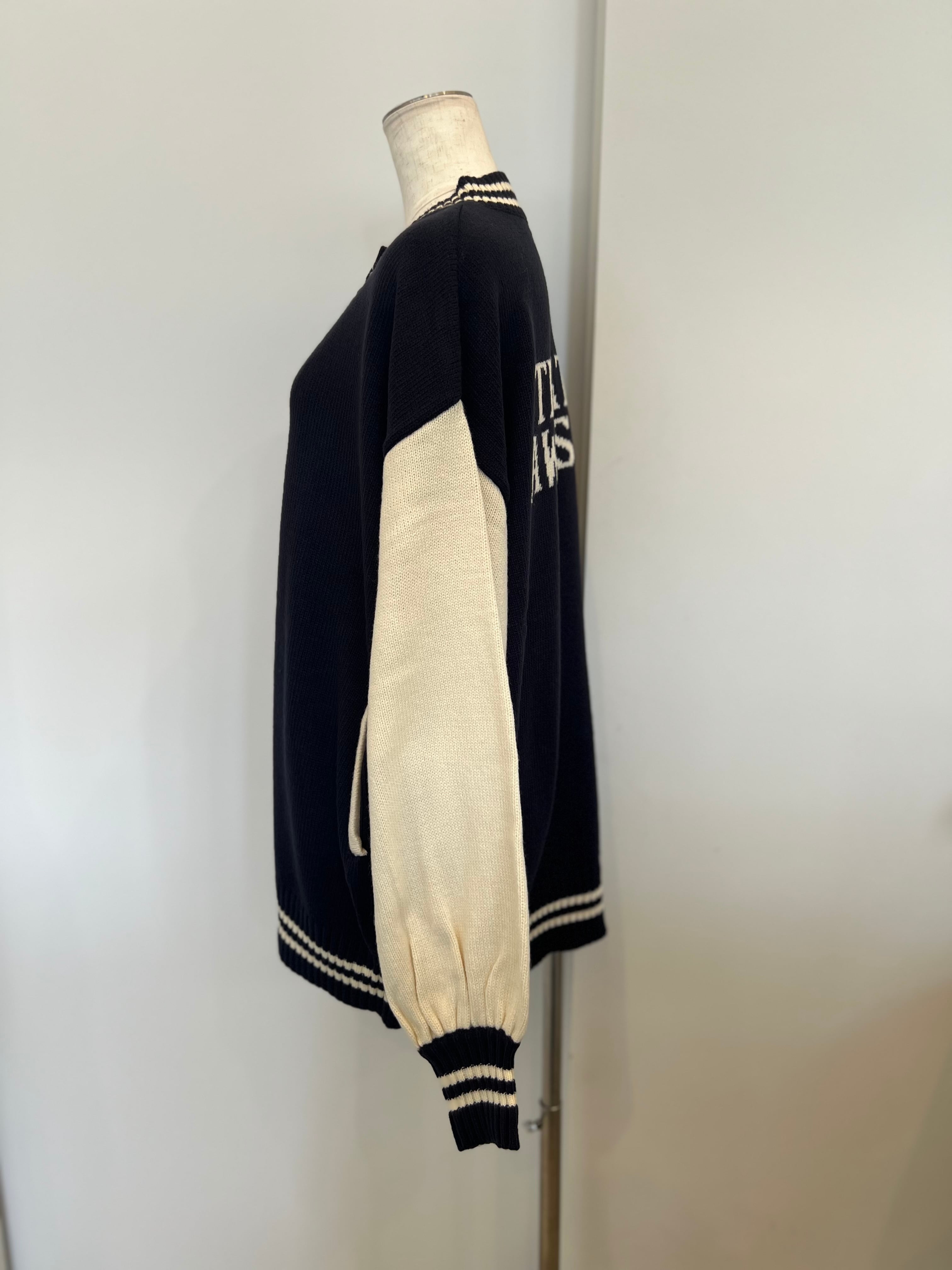 【DOS DIOSAS】ニットスタジャン  D8585