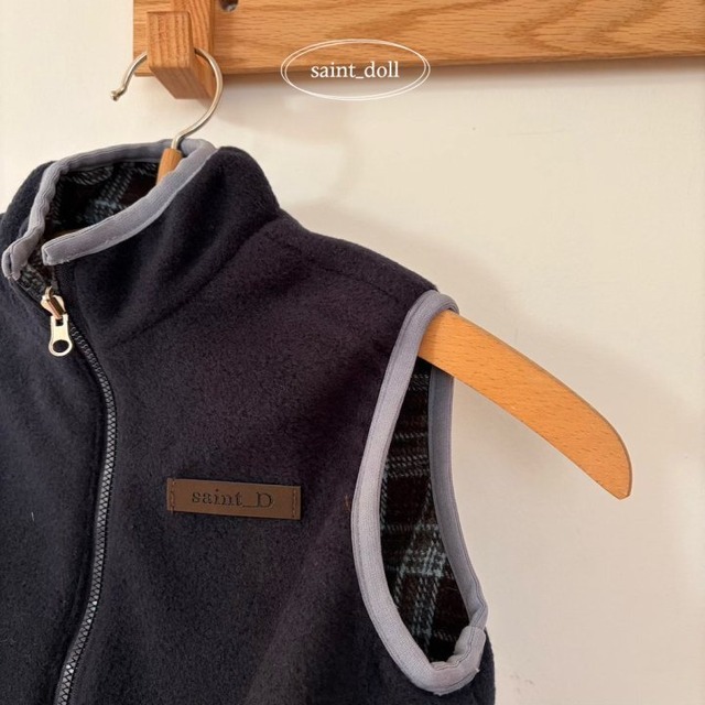 【予約商品】saint doll / Double-sided vest