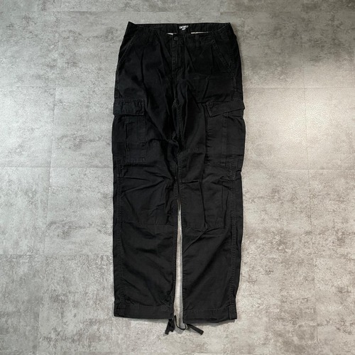 Carhartt WIP リップストップ カーゴパンツ ブラック