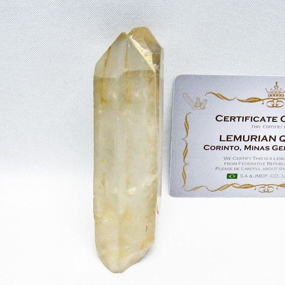 レムリアンシード シトリンクォーツ 原石 ブラジル ミナスジェライス州 コリント産 一点物 171-7245