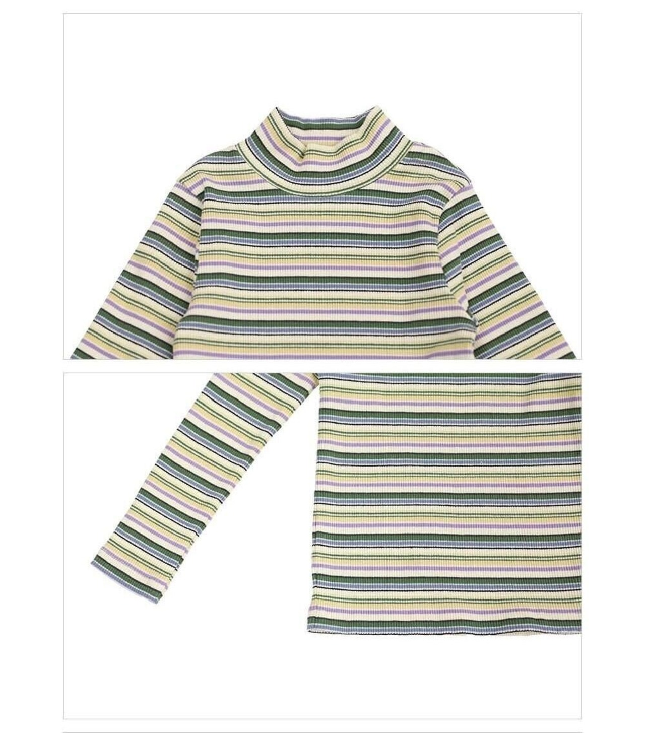 マルディアンバー / Mardi Amber / クレイハイネックTシャツ / 韓国子供服 / キッズ / 26winter〖取寄〗*XS~XXL*