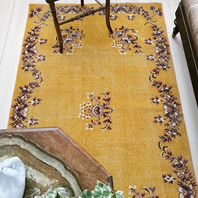 トルコ ヴィンテージラグ TR042 | イスパルタ | 113cm × 199cm