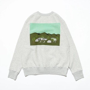 TACOMA FUJI RECORDS＜タコマフジレコード＞DAY OFF SWEATSHIRT designed by Yohei Ogawa