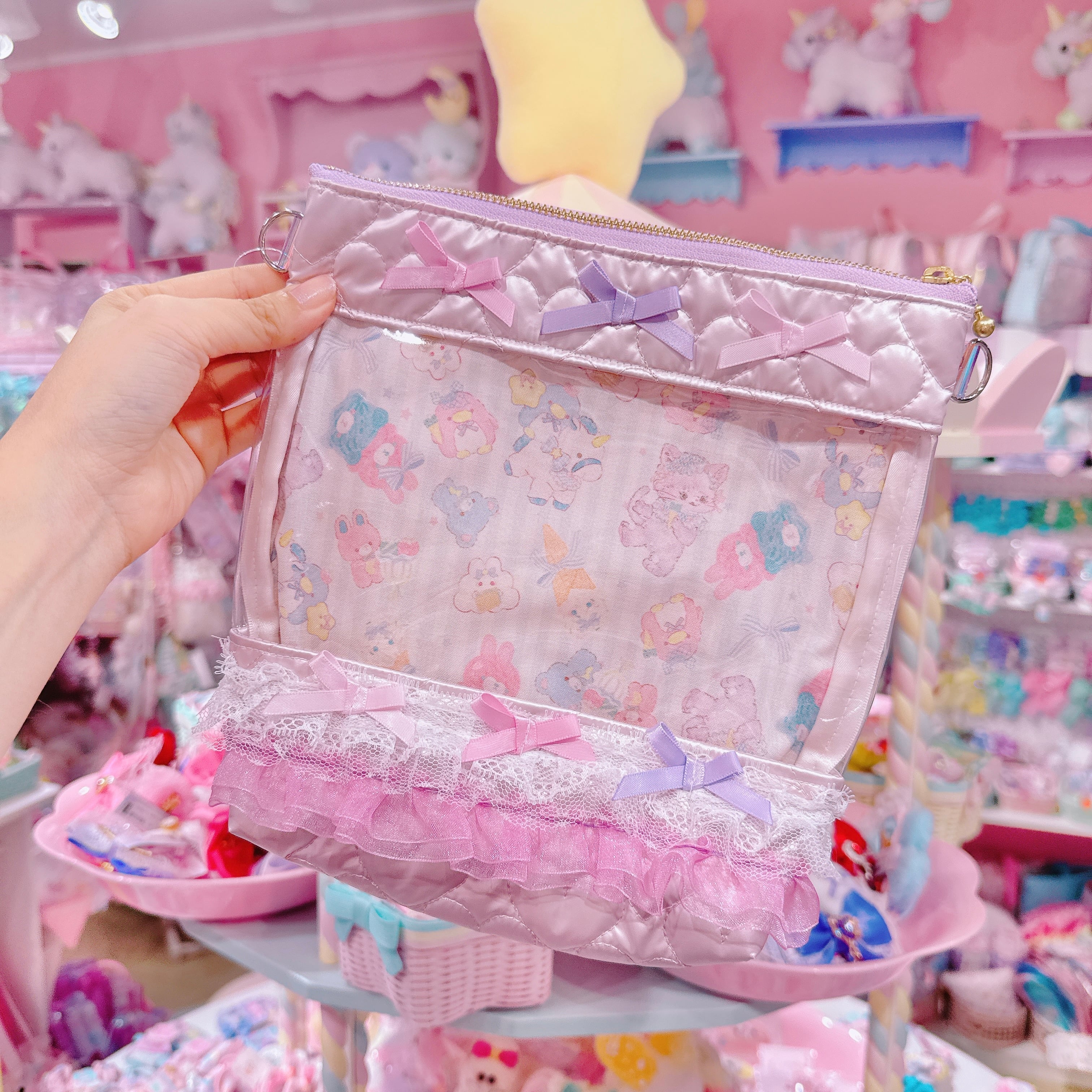 【R15】24-14 2wayぬいぐるみポーチ(ショルダーひも別売)