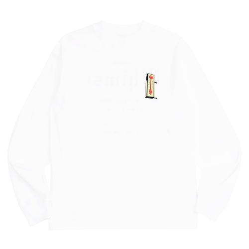 WHIMSY / NIGHT LOCKSMITH L/S TEE WHITE