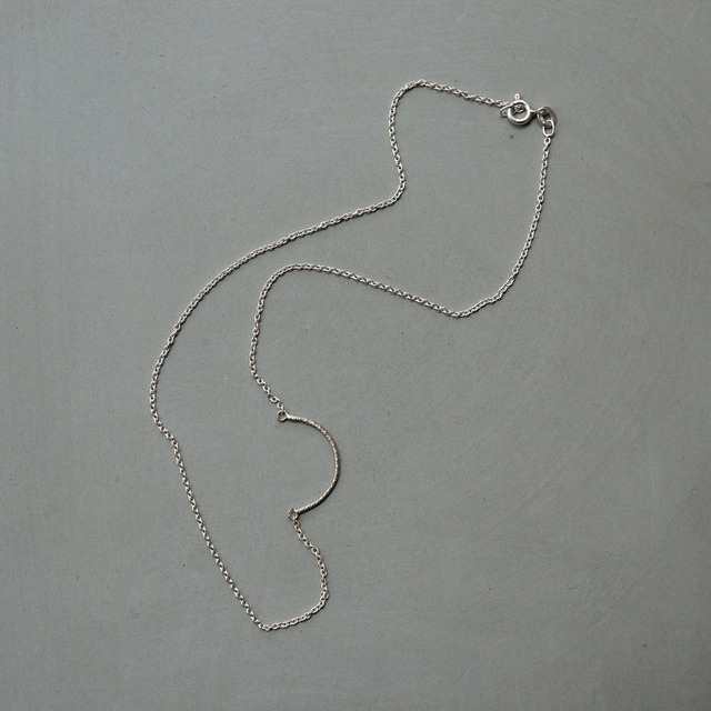 Line Necklace Silver