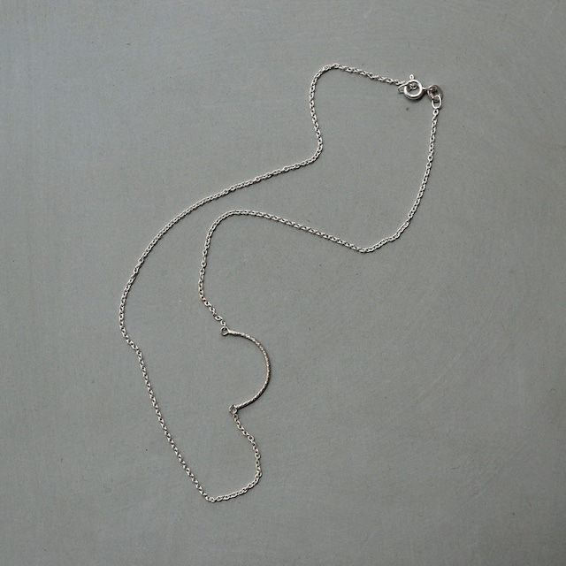 Line Necklace Silver