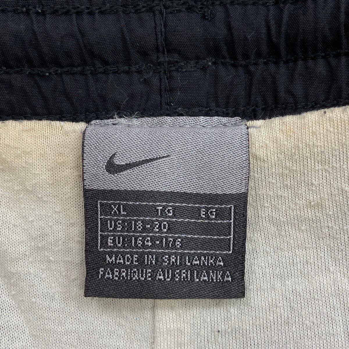 00年代 NIKE ナイキ ナイロントラックパンツ メンズXL 古着 00s