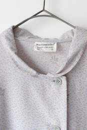 Marimekko floral print lavender gray dress