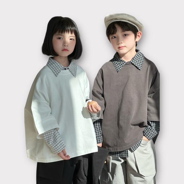 round collar short sleeve T