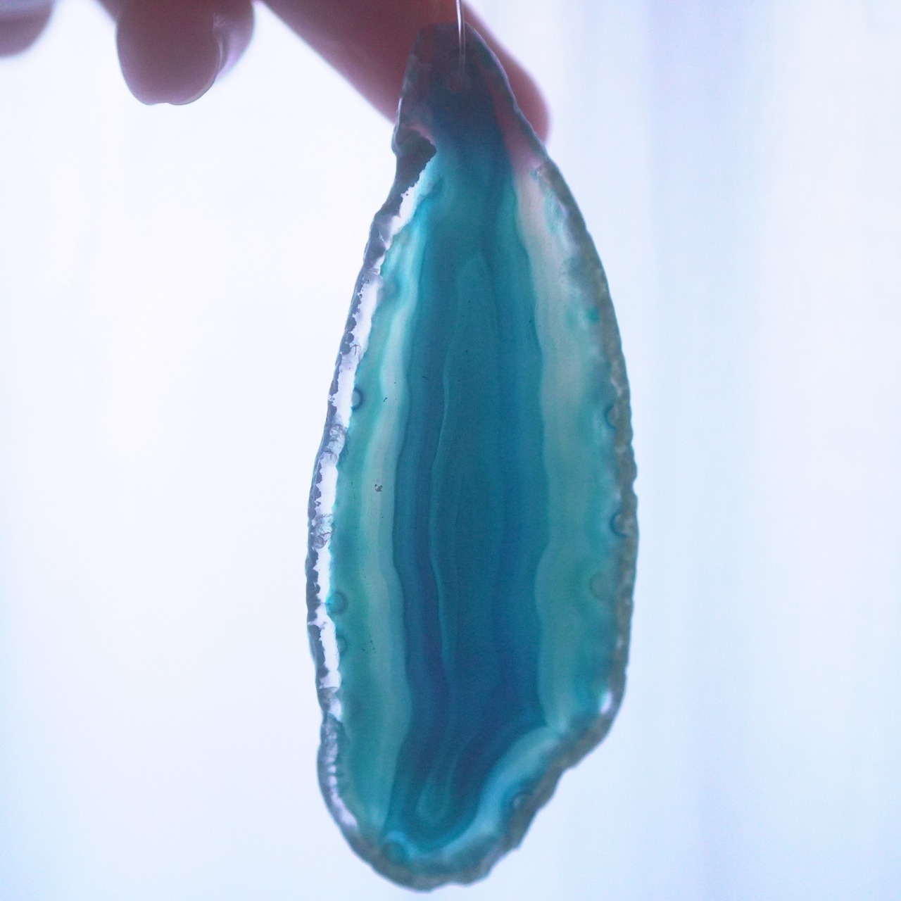 Ice Water 05 - アゲートヒーリングチャイム / Agate Sun Catcher Wind Chime 258