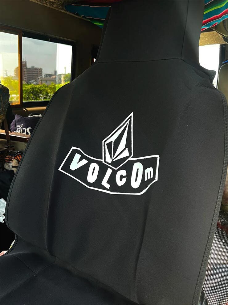 シートカバー VOLCOM ボルコム PISTOL STONE DRIVER SEAT COVER
