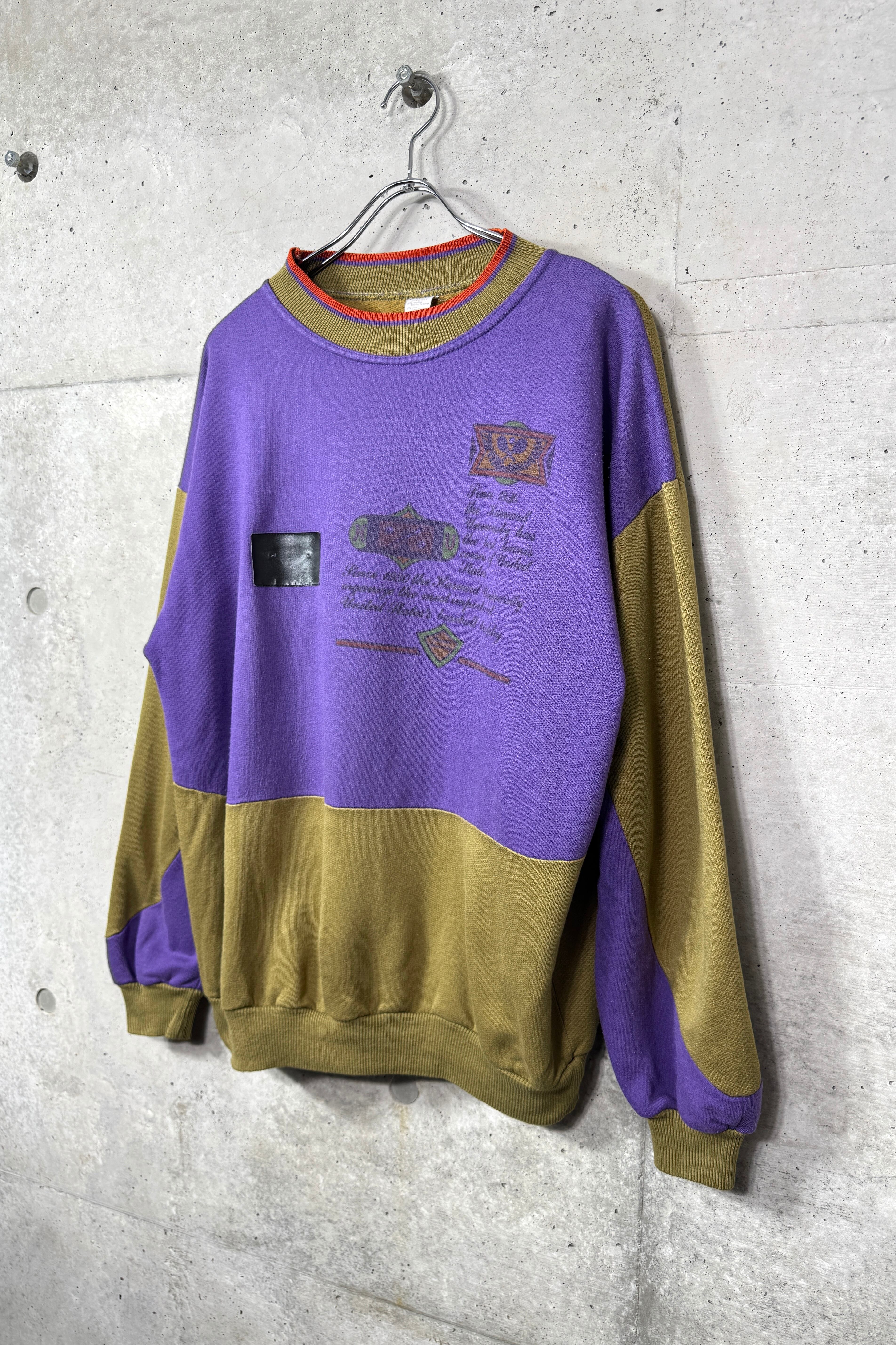 "ITALY" vintage switching sweat