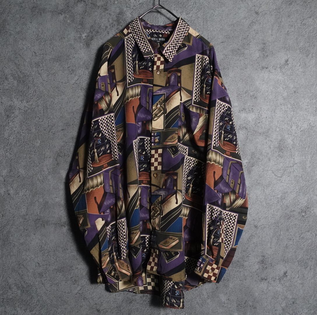 Artistic patterned shirt