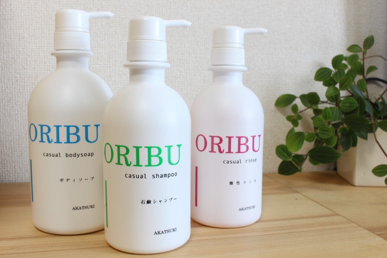 ORIBU果樹亜瑠 ボトルセット | 暁石鹸株式会社 ＊ 三重×エシカル
