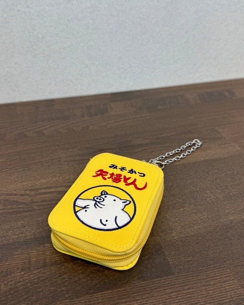 まちかど画廊　矢場とん  カードケース  味噌カツ  わらじとんかつ弁当の画像