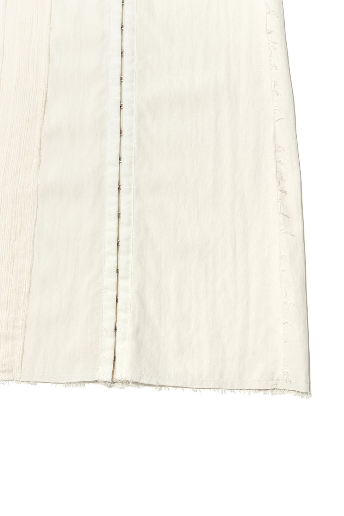 Matin Kim] HOOK AND EYE STRING LONG SKIRT IN IVORY 正規品