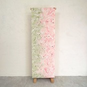 《ピスタージュ×ストロベリークリーム》❤︎マーブル柄〜洗えるきもの（シルジェリー）〜