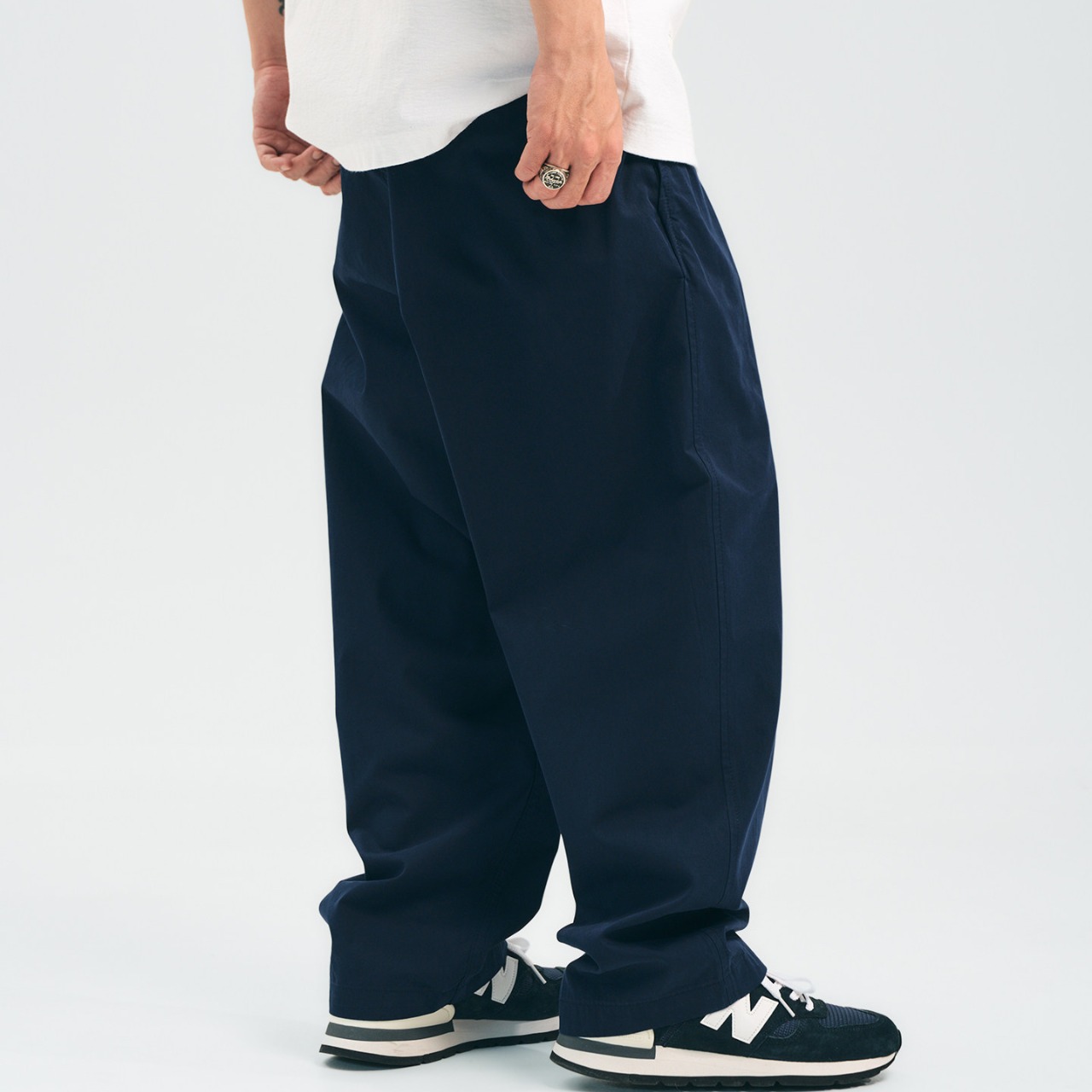 ドレープ・シティワイドチノパンツ N3598 - 15