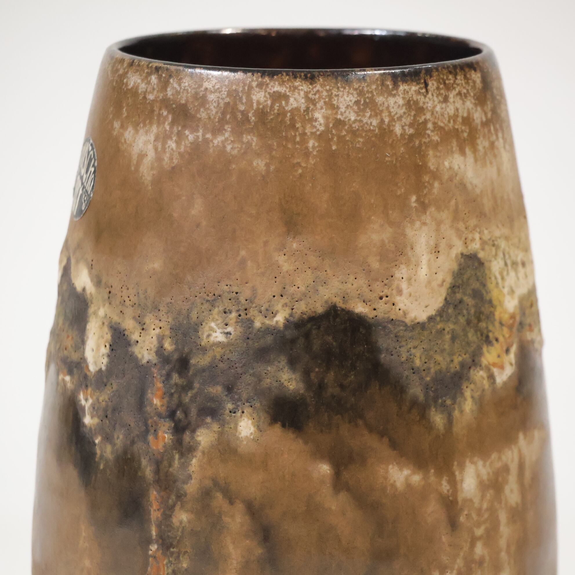 Ruscha-- 18.1cm | Fat Lava & German Art Pottery