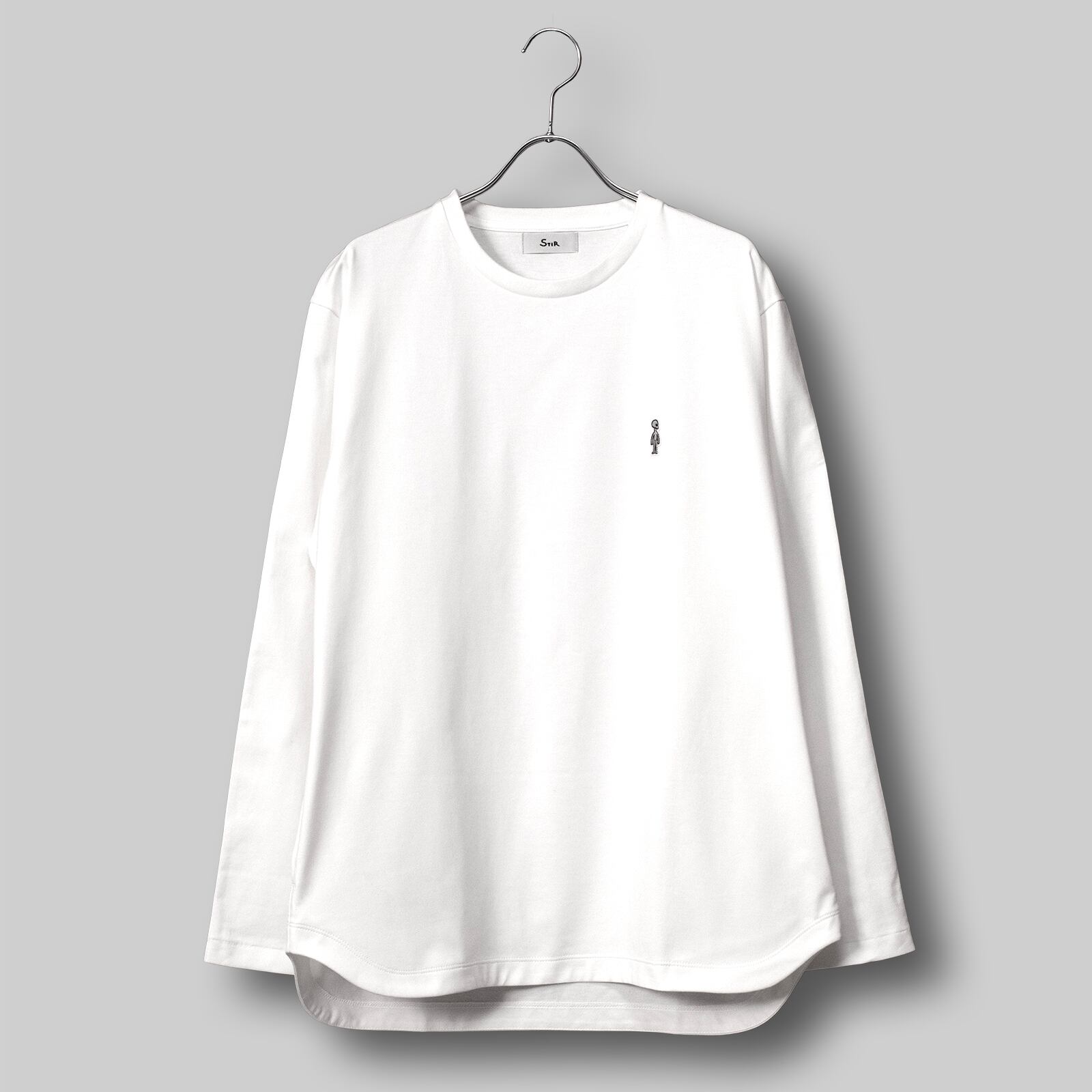 ヒューマドレスT ロングスリーブ リラックス / Huma Dress T LS Relax #WHITE