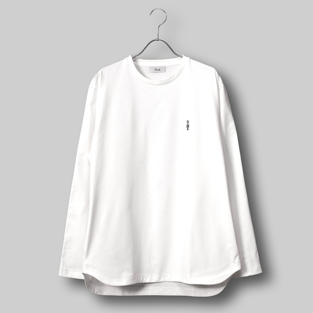 ヒューマドレスT ロングスリーブ リラックス / Huma Dress T LS Relax #WHITE