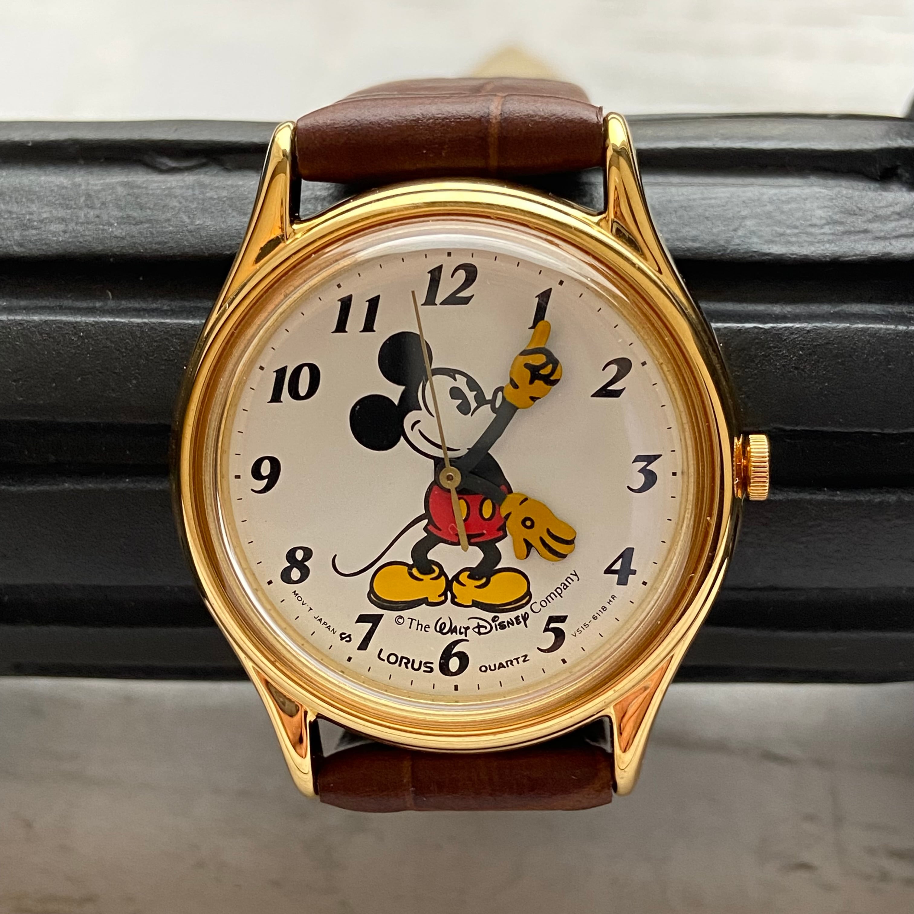 希少】90年代ヴィンテージ LORUS（SEIKO）ミッキーマウス 腕時計