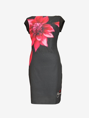 DESIGUAL BIG FLOWER DRESS