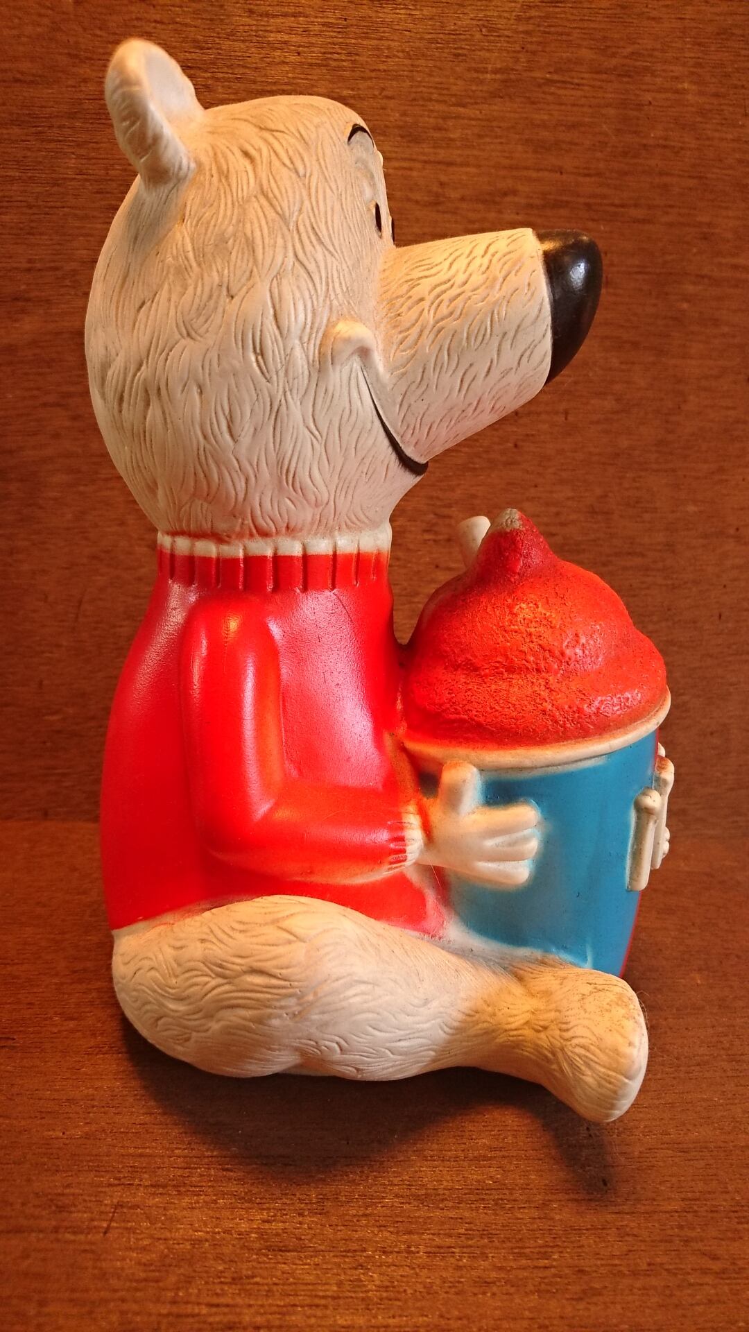 1970's ICEE BEAR アイシーベアー ビンテージ ソフビ 貯金箱 熊 【公式