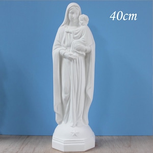 いつくしみの聖母像 -Virgin of Mercy-【40cm】室内用単色仕上げ