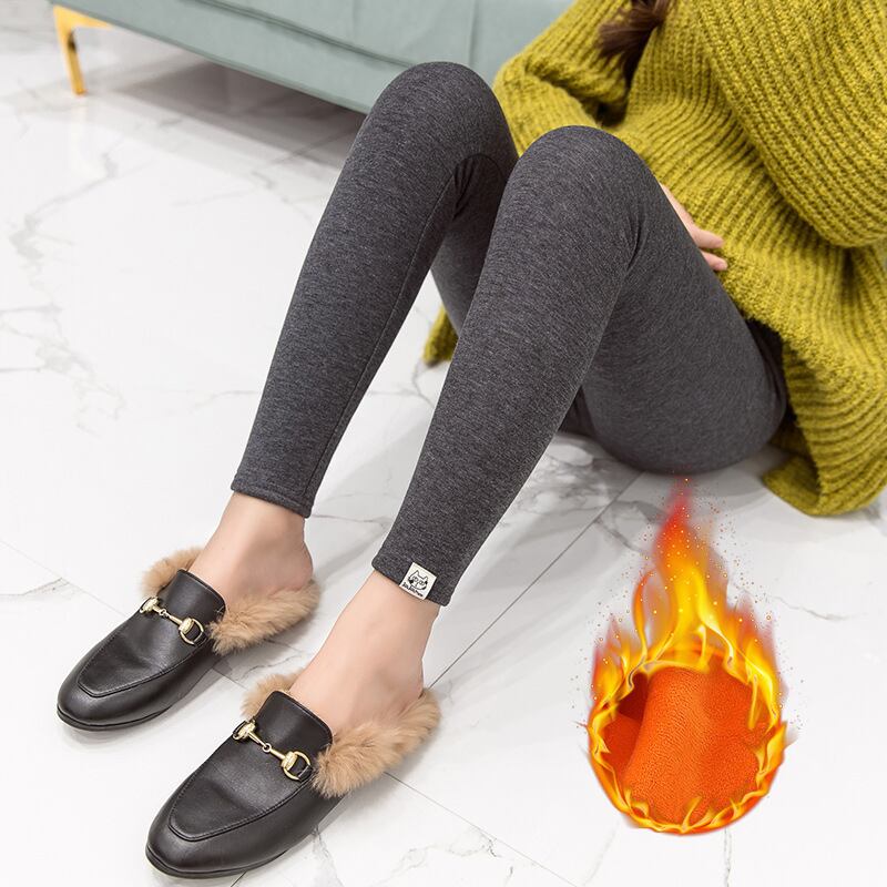 【新作】【送料無料】 マタニティウェア2020年冬のオールマッチの新しいファッションキャットラベルとベルベットの厚みのあるハイウエスト妊娠中の腹サポートパンツ-アリババ ハイウェスト ウィンター 冬物 expec24981571368