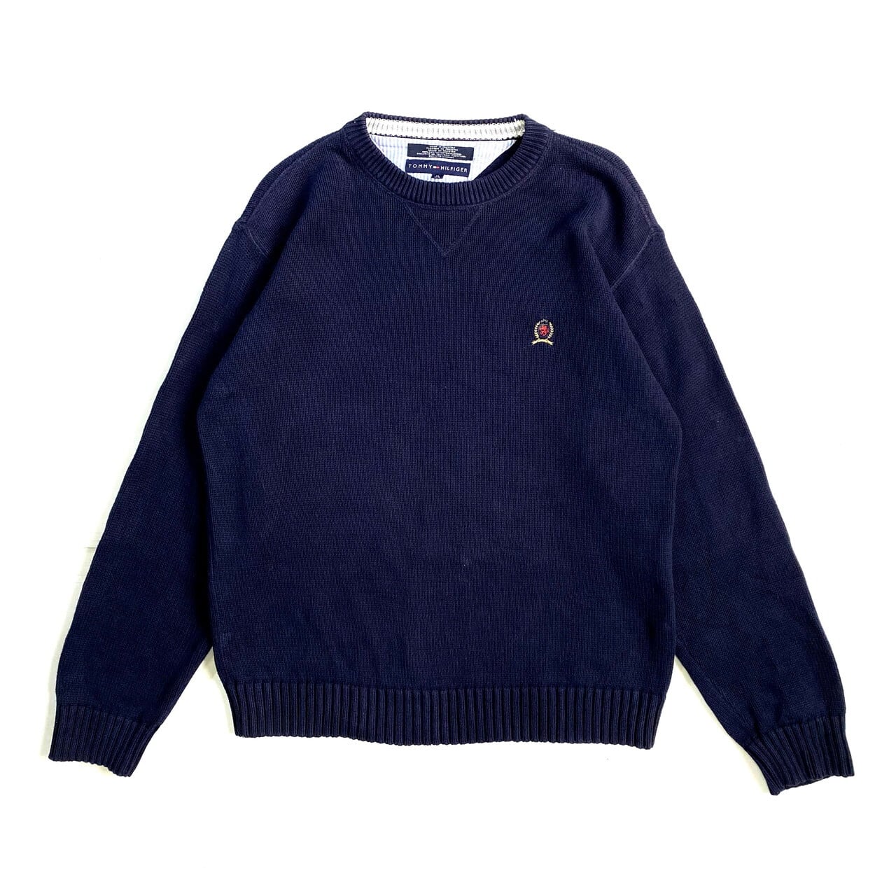 TOMMY HILFIGER トミーヒルフィガー クルーネック コットンニット