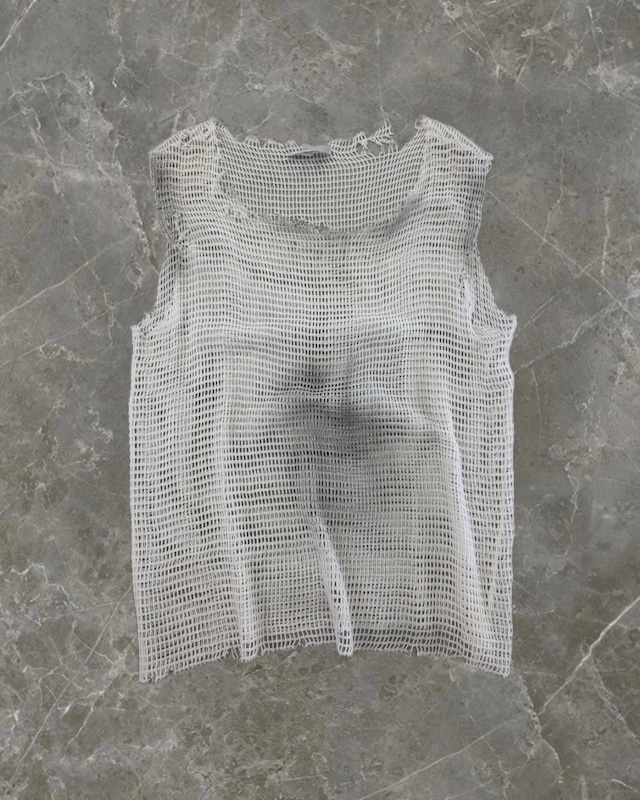 "Number (N)ine 02SS" mesh crash tank top