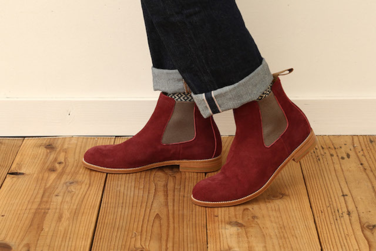 SIDE GORE BOOTS (SUEDE)