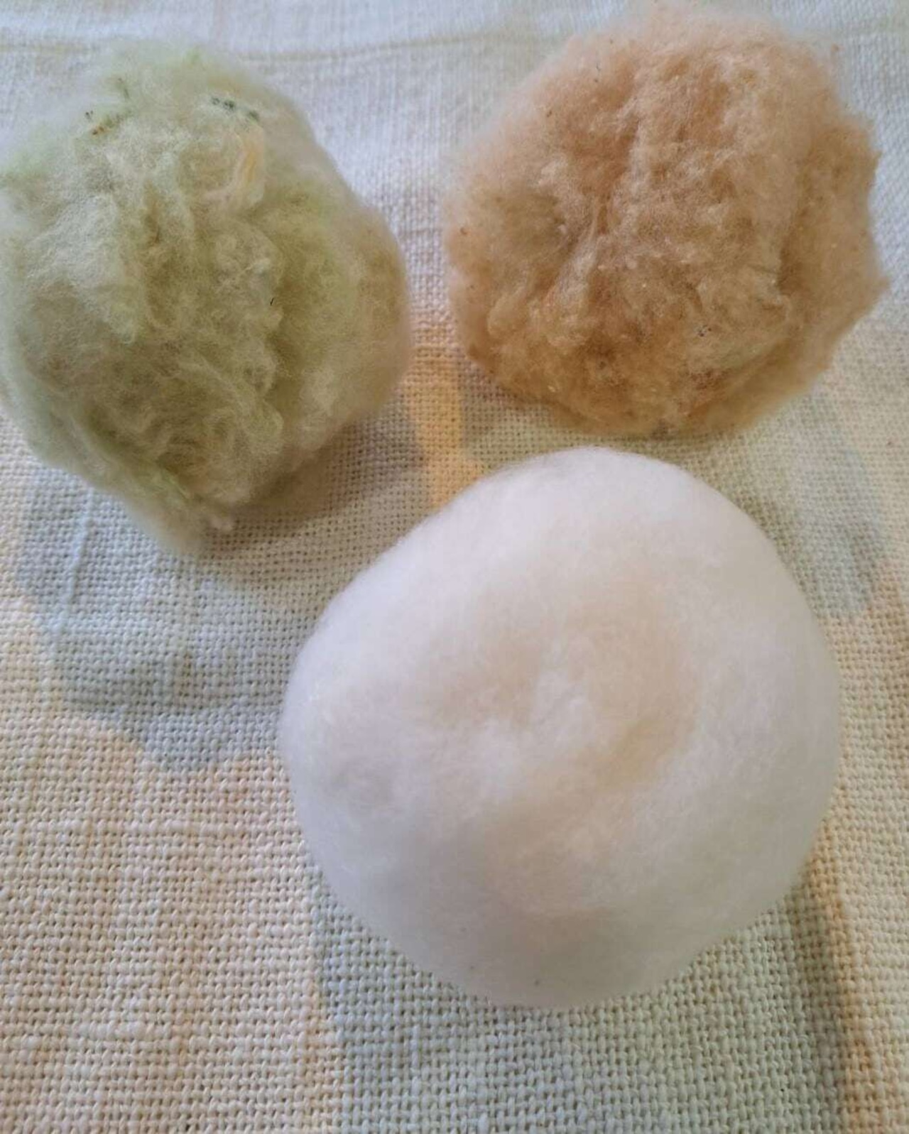 布良の自然綿コットンボール　白１つのみ販売