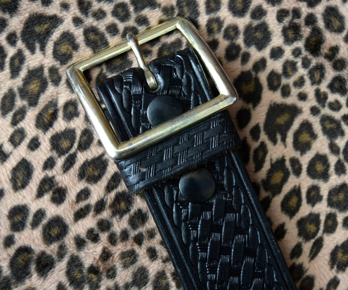 GOOD! TRIPLE K BASKET WEAVE GARRISON BELT 32 | SECOND TIME GLORY