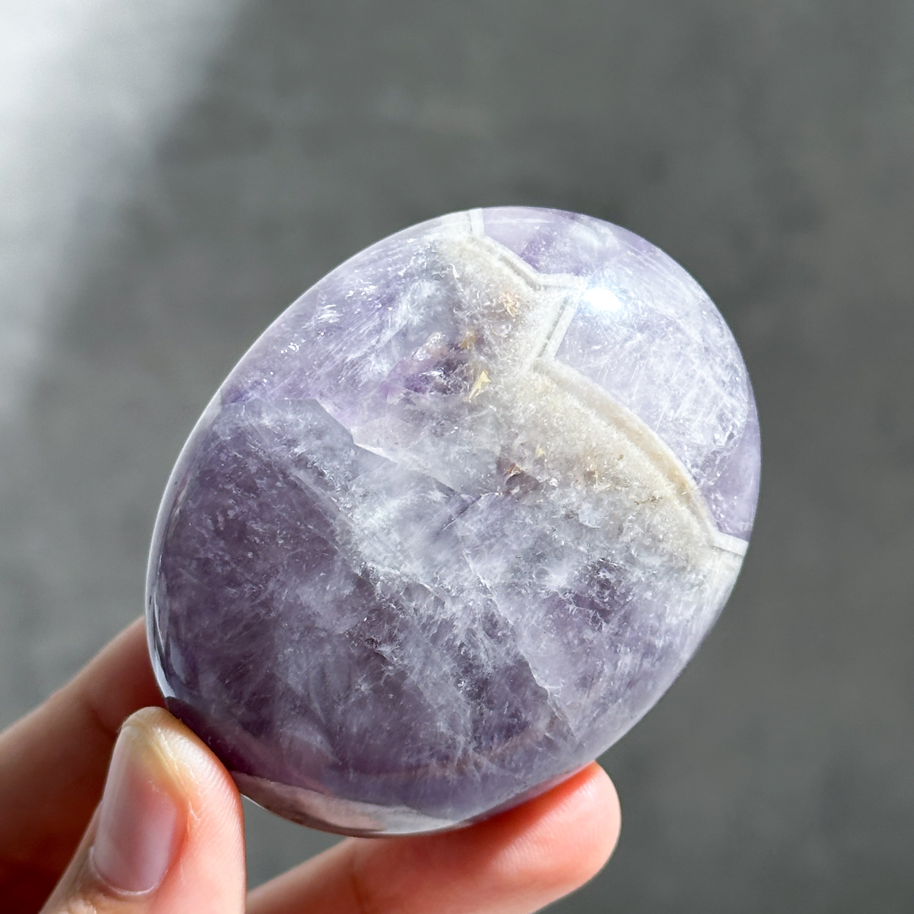 ドリームアメジスト パーム03◇ Dream Amethyst ◇天然石・鉱物